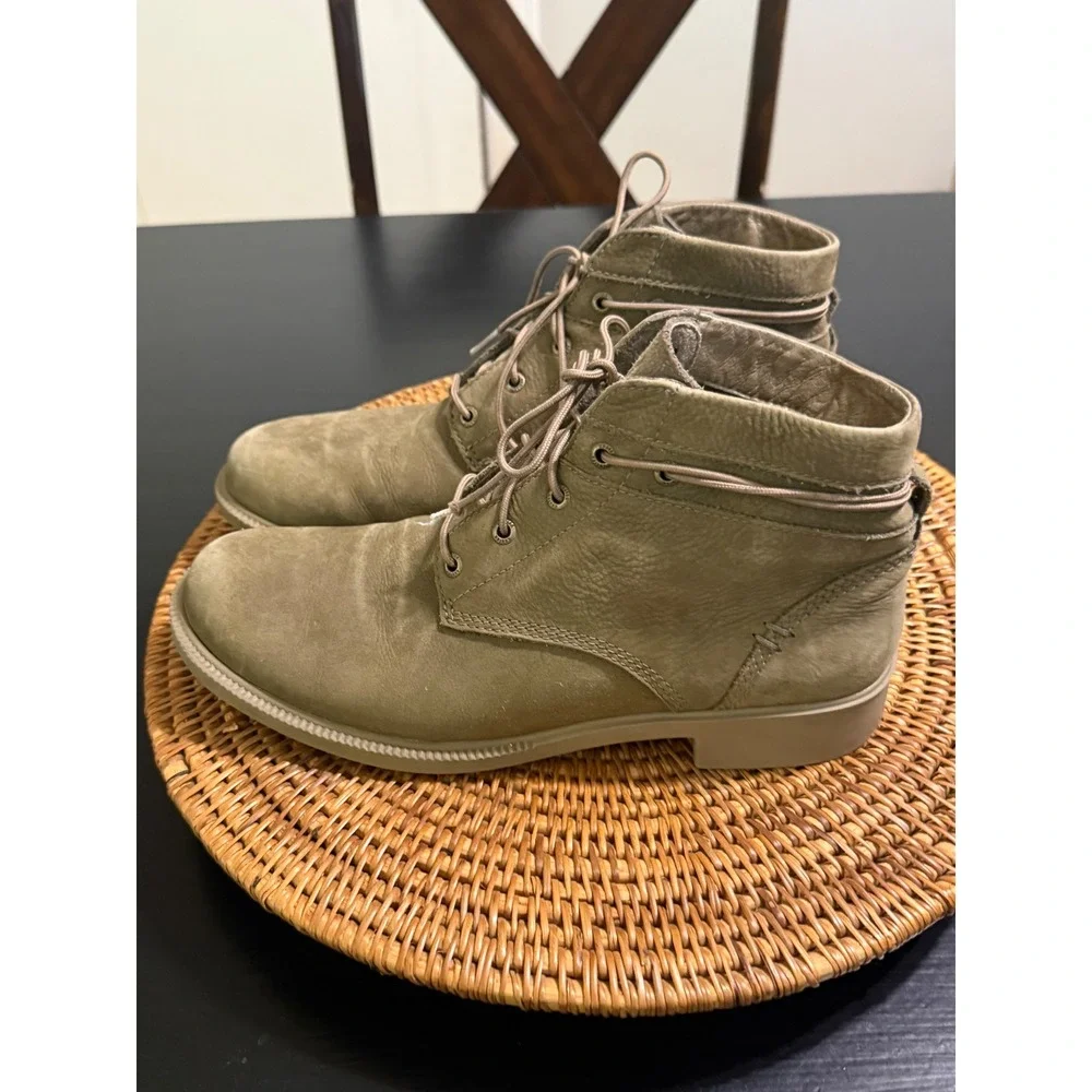 Kodiak Bralorne Waterproof Leather Ankle Boots Olive Green KD0A4TD7OGX Womens 10